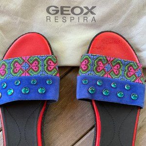 NEW - GEOX Respira Slip On Sandals